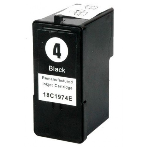 Lexmark #4 Remanufactured Black Ink Cartridge (18C1974)