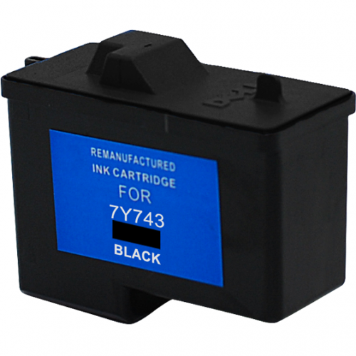 Dell 7Y743 Remanufactured Black Ink Cartridge (X0502)
