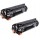 HP 36A CB436A Compatible Black Toner Cartridge 2 Packs
