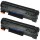 HP 78A CE278A Compatible Black Toner Cartridge 2 Packs